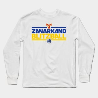 Zanarkand Blitzball (white BG) Long Sleeve T-Shirt